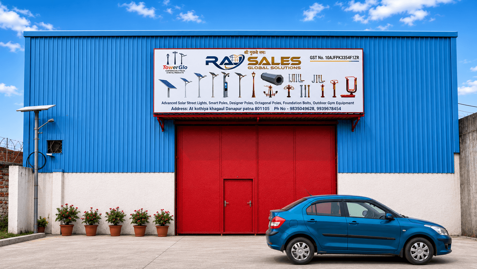 Raj Sales Solar and Infrastructure Projects