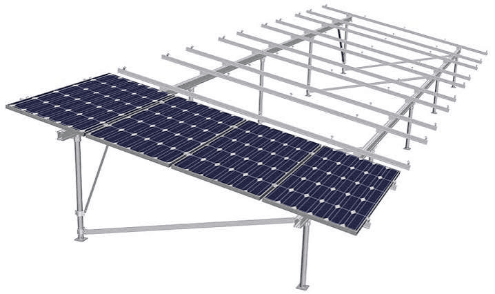Solar Rooftop Mounting Structure Raj Sales